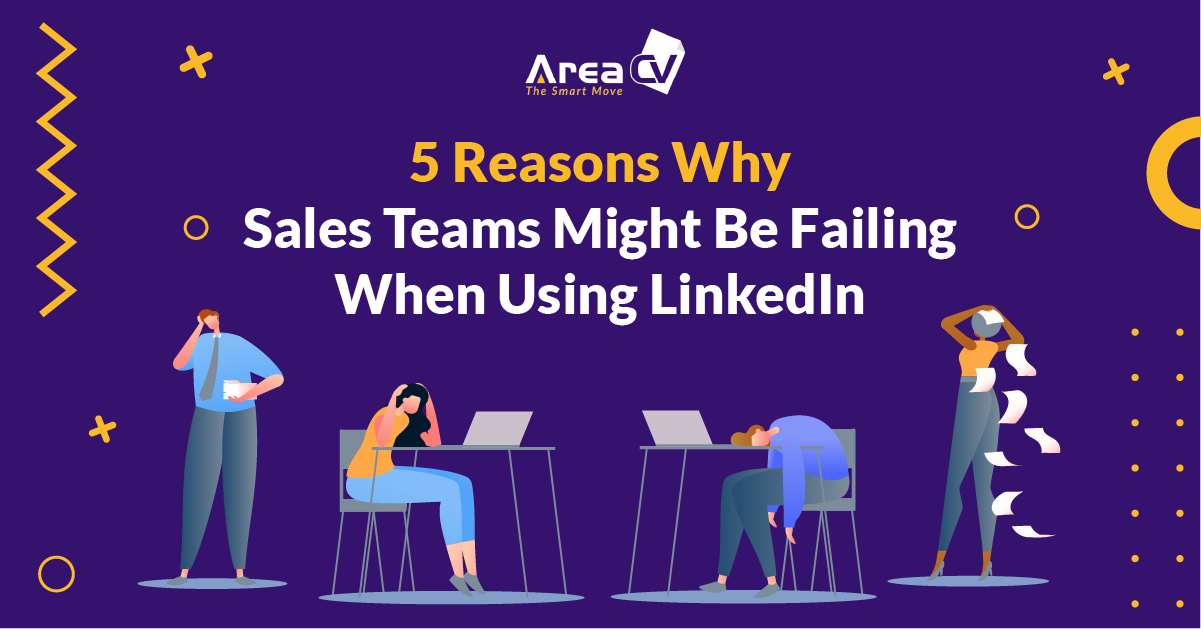 Equipos de ventas pueden estar fallando al utilizar LinkedIn